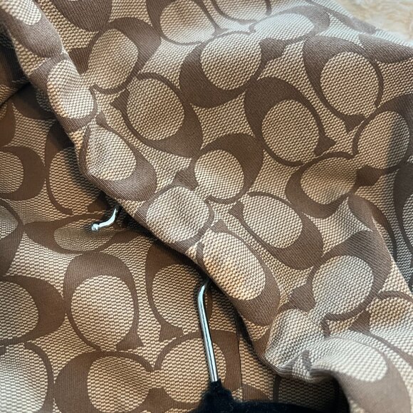 Authentic Signature Coach Hoodie Tan & Black - Picture 11 of 12